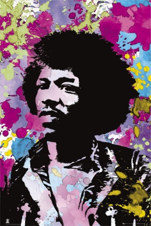 Jimi Hendrix at Woodstock 1969